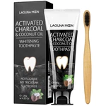 Lagunamoon Whitening Charcoal Toothpaste For Sensitive Teeth, Enamel Repair, Cav. Fixed Price $12.74.