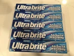 Lot Of 5 Colgate Ultra Brite Advanced Whitening Toothpaste Clean Mint 6 Oz. Fixed Price $26.00.