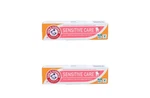 Pack Of (2) New Arm & Hammer Sensitive Teeth Gums Toothpaste 4.5 Oz. Fixed Price $9.99.