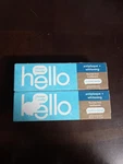 New (2) Hello Antiplaque + Whitening Toothpaste Natural Peppermint 4.7 Oz Ea.. Fixed Price $18.50.