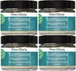 Pack Of 4 Viva Doria Fluoride Free Natural Toothpaste - 3 Ounce (pack 4). Fixed Price $34.99.