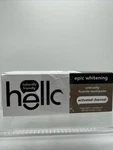 Hello Activated Charcoal Epic Whitening Flouride Toothpaste 4 Oz Mint Coconut. Fixed Price $5.81.