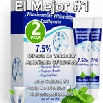 2 Pasta Dental Con 7.5% Nano Hidroxiapatita Sin Fl Or Blanqueadora De Dientes #1. Fixed Price $19.95.