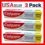 Colgate Baking Soda X 3 Pack Peroxide Whitening Brisk Mint Toothpaste, 4.0oz. Fixed Price $12.99.