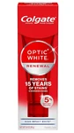 Colgate Optic White Renewal Removes Stains Nourishes- High Impact 3.0 Oz. Fixed Price $10.95.