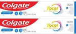 (2) Colgate Total Whitening Gel Toothpaste, Mint 5.1oz Exp 02/2027. Fixed Price $11.99.