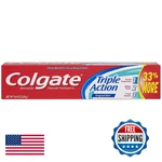 Colgate Triple Action Toothpaste Mint 8oz - 6-pack Deep Clean Fresh Breath. Fixed Price $40.51.