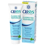 Closys Fluoride Free Toothpaste, 3.4 Ounce, Travel Size, Gentle Mint, Tsa Compli. Fixed Price $11.37.