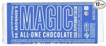 12 Pk Dark Chocolate Candy Bar Dr. Bronners Cool Peppermint Cream Organic Lot. Fixed Price $32.99.