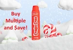Hismile Candy Cane Flavored Fluoride Toothpaste Buy More And Save Exp 9/26. Fixed Price $9.95.