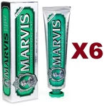 6 Pcs Marvis Classic Strong Mint Toothpaste 85ml. Fixed Price $52.35.