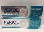 Avon Perioe Microbiome Whitening Toothpaste, Cool Mint, 4.1 Oz., 2/box, Nov/2024. Fixed Price $8.95.