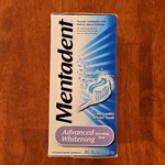 Mentadent Advanced Whitening Toothpaste Refreshing Mint 3.5 Oz Brand New Sealed. Fixed Price $34.99.