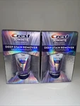 Lot Of 2 Crest 3d White Brilliance Deep Stain Remover Daily Toothpaste 2.1 Oz. Fixed Price $17.95.