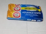 T10* Arm & Hammer Advance White Extreme Whitening Toothpaste Mint 2x 6oz Bb 4/24. Fixed Price $11.11.