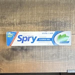 Spry Fluoride Free Peppermint Toothpaste With Xylitol Aloe Vera 5oz 141g. Fixed Price $12.21.