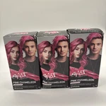 (3) Splat Pink Chameleon Complete Kit W/bleach Semi-permanent Hair Color. Fixed Price $27.99.