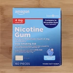 Basic Care Nicotine Gum 4mg, Ice Mint Flavor, Stop Smoking Aid, 160 Count. Fixed Price $41.90.