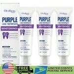 Purple Luxe Toothpaste Advanced Triple Whitening Deep Cleaning 114g. Fixed Price $28.99.