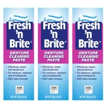 Fresh 'n Brite Denture Cleaning Paste For Dentures, 3.8 Ounce (pack Of 3). Fixed Price $26.34.