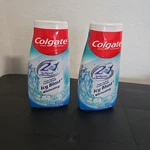 2 X Colgate Icy Blast In 1 Whitening Toothpaste And Mouthwash 3.38 Fl.oz. Fixed Price $8.49.