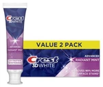 Crest 3d White Radiant Mint Advance 3.5oz Lot Of 2 Get One For Free.. Fixed Price $7.99.