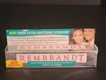 Vtg Rembrandt Extra Whitening Fluoride Toothpaste Mint Fresh Flavor Prop Sealed. Fixed Price $40.00.