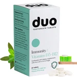 Duo Immunity Toothpaste Tablets W/nano-hydroxyapatite, Vit D3+b12 - 80 Count. Fixed Price $54.02.