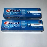 2 Crest Pro-health Whitening Toothpastes, 4.3 Oz Sealed Exp 06/28 New. Fixed Price $15.00.