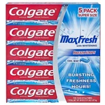 Colgate Maxfresh 7.6 Ounce (pack Of 5) Whitening 10x Cool Value Pack. Fixed Price $29.29.
