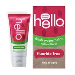 Hello Kids Natural Watermelon Fluoride Free Toothpaste, Vegan & Sls. Fixed Price $10.89.