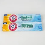 Arm & Hammer Toothpaste Plus Therabreath Breath, Icy Mint, 5.5 Oz, 2 Pack. Fixed Price $9.95.