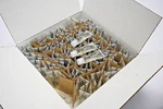 Box Of 144 Bob Barker Maximum Security Jail Clear Gel Toothpaste Mint 0.85 Oz. Fixed Price $69.00.