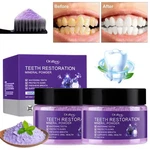 2x Purple Restoration Mineral Tooth Powder For Teeth Whitening Gum Strengthening. Fixed Price $13.30.