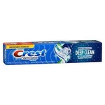 Crest Whitening Toothpaste Deep Clean Complete Effervescent Mint Flavor 5.4 Oz. Fixed Price $11.10.