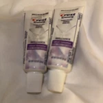 2 Count Crest 3d White Brilliance Travel Toothpaste Peppermint 0.85oz Exp.12/26. Fixed Price $5.00.