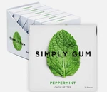 Simply Gum Peppermint 6 Pack Natural Chicle Vegan Plastic Free 90 Pieces Usa. Fixed Price $26.99.