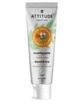 Kids Toothpaste With Fluoride Mango 4.2ounces All Natural Vegan Attitude Tooth. Fixed Price $10.99.