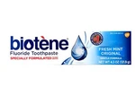 Biotene Fresh Mint Fluoride Toothpaste 4.3 Ounce Pack Of 3 Sls Free. Fixed Price $39.69.