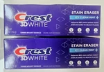 Crest 3d White Stain Eraser Toothpaste Icy Clean Mint 2.7oz 2 Pack. Fixed Price $14.89.