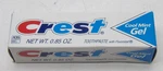 Vintage 1990 Crest Toothpaste With Fluoristat Cool Mint Gel 0.85 Oz New Nos. Fixed Price $10.49.