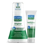 Smartmouth Premium Zinc Ion Toothpaste & Activated Mouthwash Combo. Fixed Price $22.66.