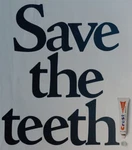 Vintage Ad Proctor & Gamble Save The Teeth Toothpaste Crest Regular Flavor. Fixed Price $8.97.