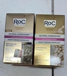 Roc Retinol Correxion Line Smoothing Night Serum Capsules 30caps/box 2 Pack New. Fixed Price $52.99.