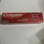 Colgate Optic White Stain Fighter Toothpaste W/baking Soda, Clean Mint Paste,6oz. Fixed Price $8.50.