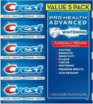 Crest Pro-health Advanced Whitening Power Toothpaste (6.0 Ounce, 5 Count). Fixed Price $23.98.