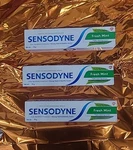 Sensodyne Tooth Paste 75g 2.60z (pack Of 3) Mint Flavor. Fixed Price $13.91.