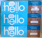 Hello Toothpaste Antiplaque Whitening Fluoride Free 4.7 Oz Pack Of 3. Fixed Price $14.87.