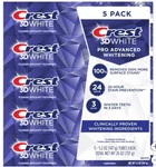 Crest 3d White Pro Advanced Triple Whitening 5-pack. Fixed Price $29.51.