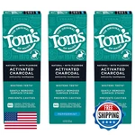 Tom's Of Maine Toms Natural Activated Charcoal Toothpaste Fluoride. Fixed Price $33.42.